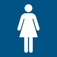 Pictogram Toilet dames