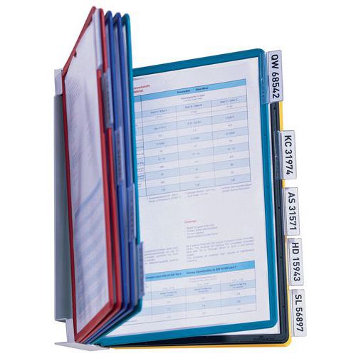Wandhouder Vario - hoezen A4 assorti Wandhouder Vario - hoezen A4 assorti