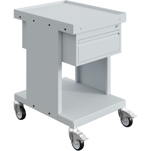 Werktafel met werkblad SV - 2 legborden en 1 lade - Sofame Werktafel met werkblad SV - 2 legborden en 1 lade - Sofame