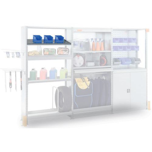 Extra schuin legbord voor stelling Adaptiv XL - ManOrga Extra schuin legbord voor stelling Adaptiv XL - ManOrga